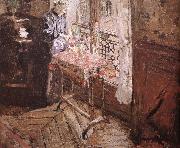 Vial wife and hyacinth Edouard Vuillard